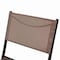 Flash Furniture Brazos Folding Chairs w/Brown Flex Comfort Material Backs and Seats and Black Metal Frames, 4PK 4-TLH-SC-097-BRN-02-GG - alternate 8